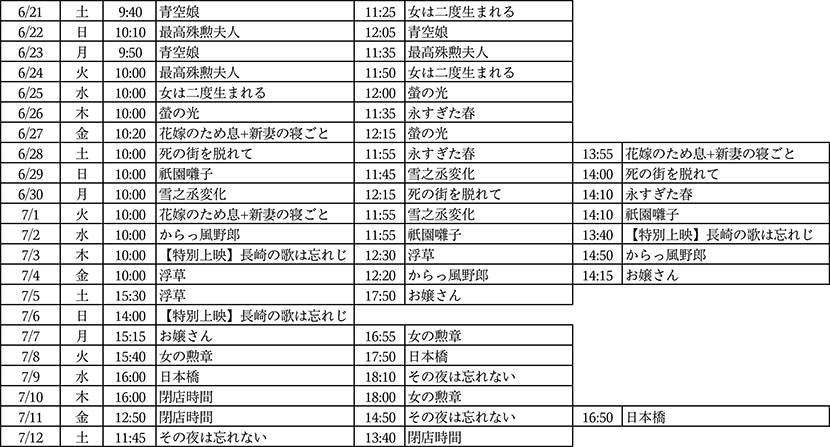 夜の素顔